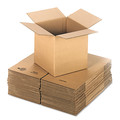General Supply Cubed Fixed-Depth Shipping Boxes, RSC, 12" x 12" x 12", Kraft, PK25 UFS121212